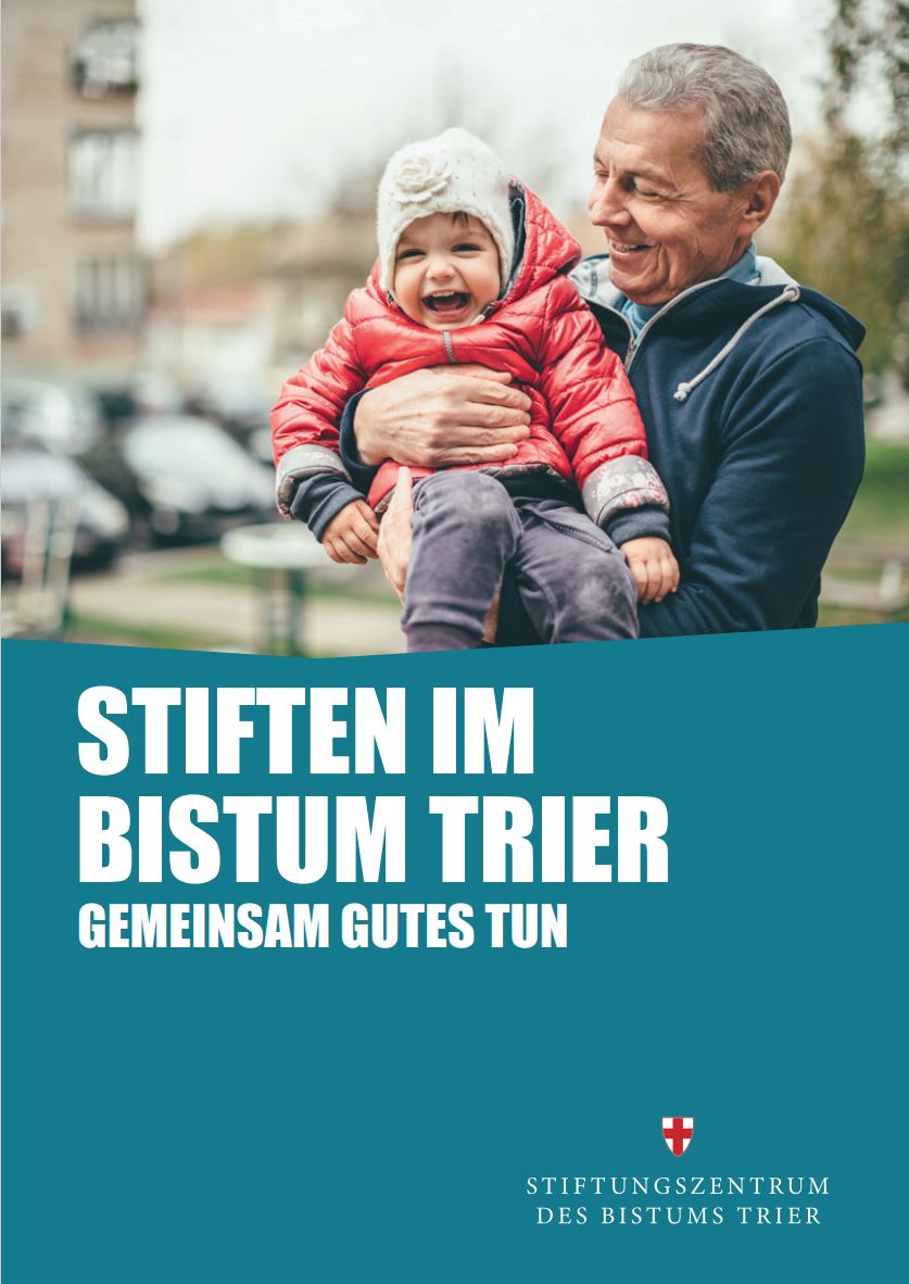 Deckblatt Broschüre Stiften im Bistum Trier