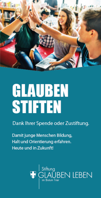 Deckblatt Glauben stiften